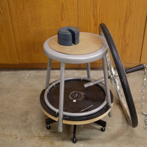 Angular momentum stool