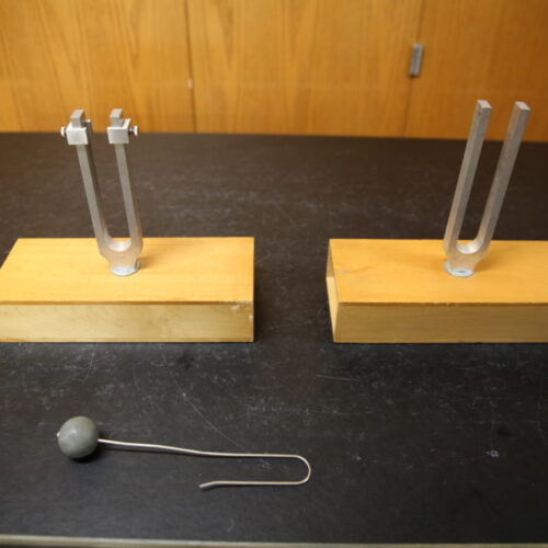 Beats with tuning forks