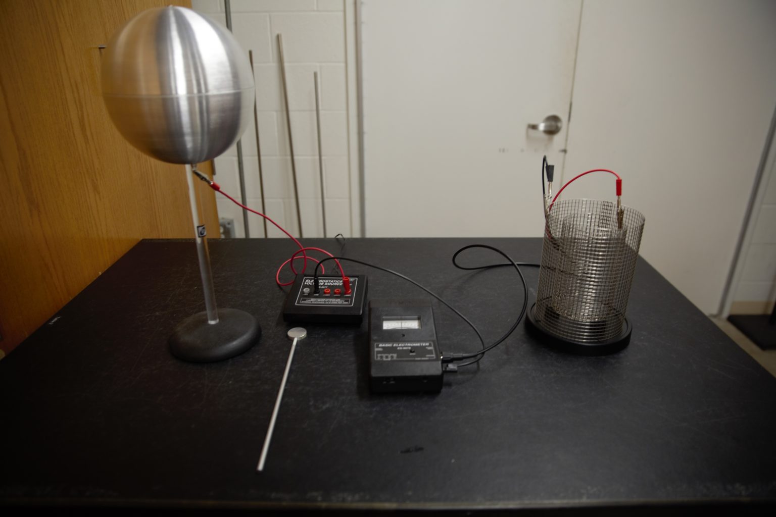 faraday ice pail experiment lab report